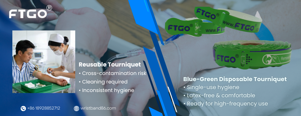 comparison of disposable tourniquet and reusable tourniquet in clinical use