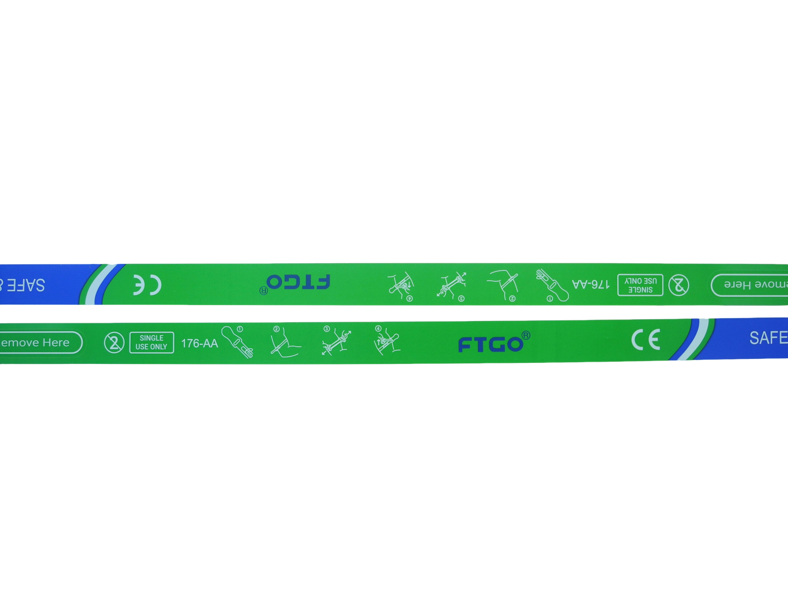 Disposable Tourniquet Blue-Green