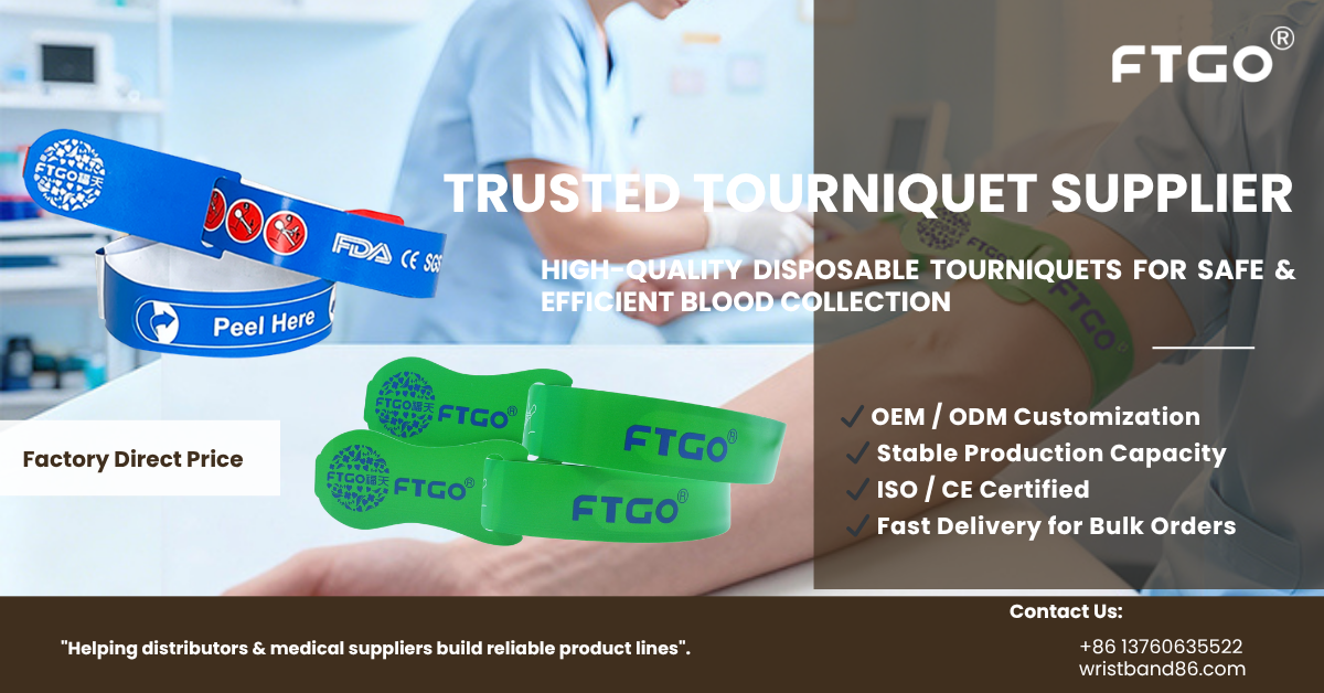 latex free disposable tourniquet material soft flexible skin friendly