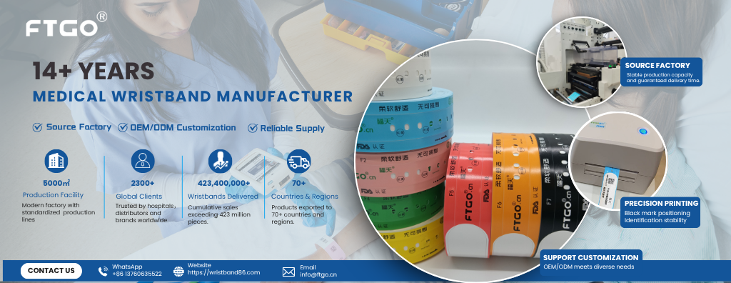 direct thermal wristbands for hospitals