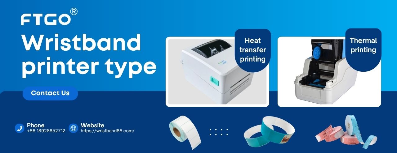 Thermal, thermal transfer and handwritten hospital wristbands