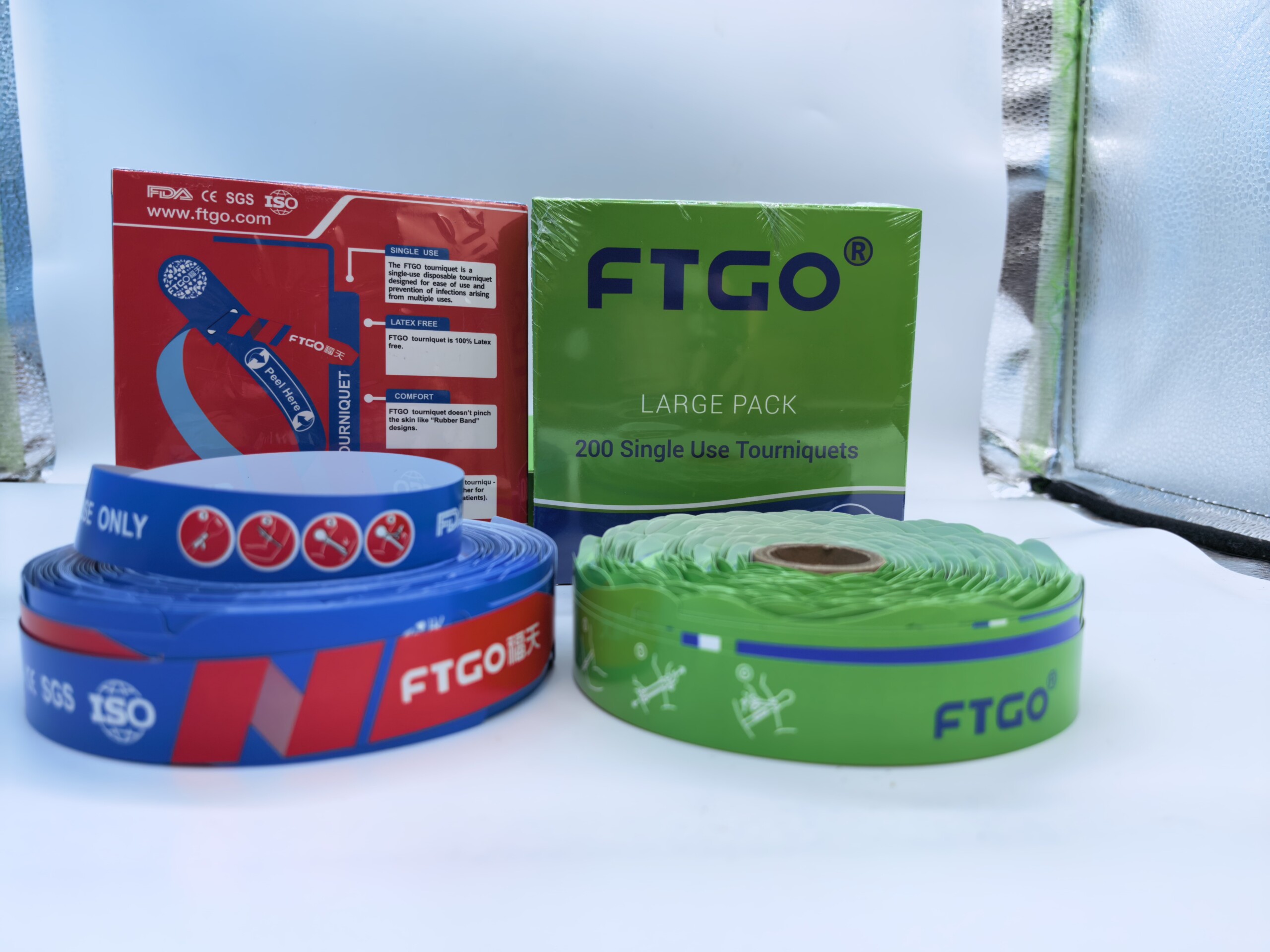 A hygienic disposable tourniquet for clinical use